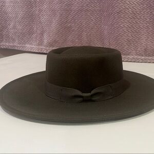 Classic Dark Green Fedora Hat